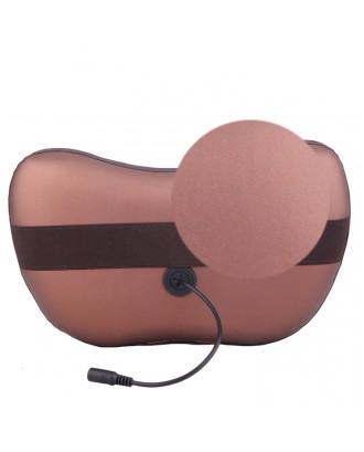 Heating Soft U Shape Travel Vibrating Neck Electric Massager Pillow U-Shaped Car Pillow